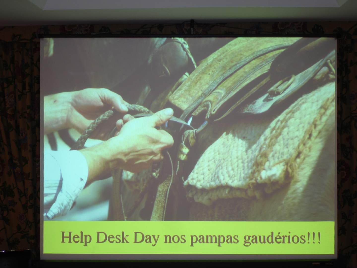 Registro de Seminário Help Desk Day